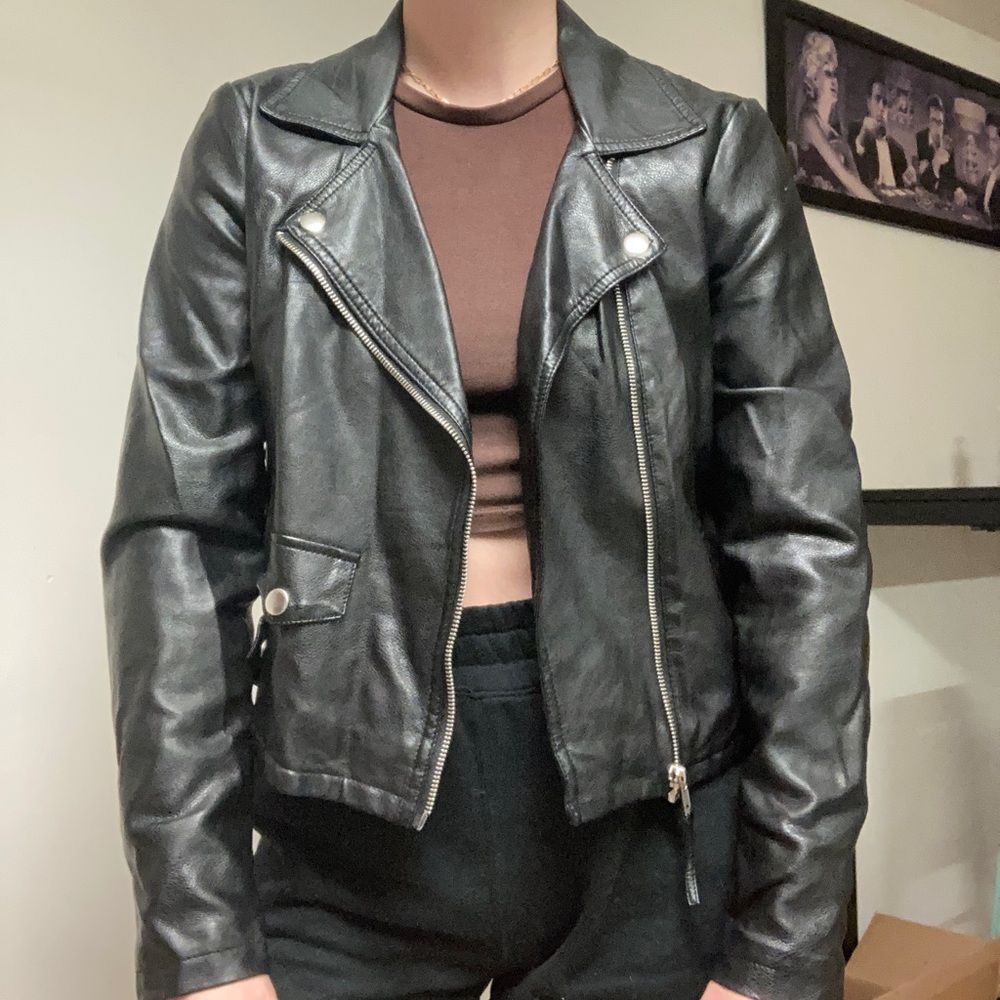 Vero Moda Faux Leather Jacket